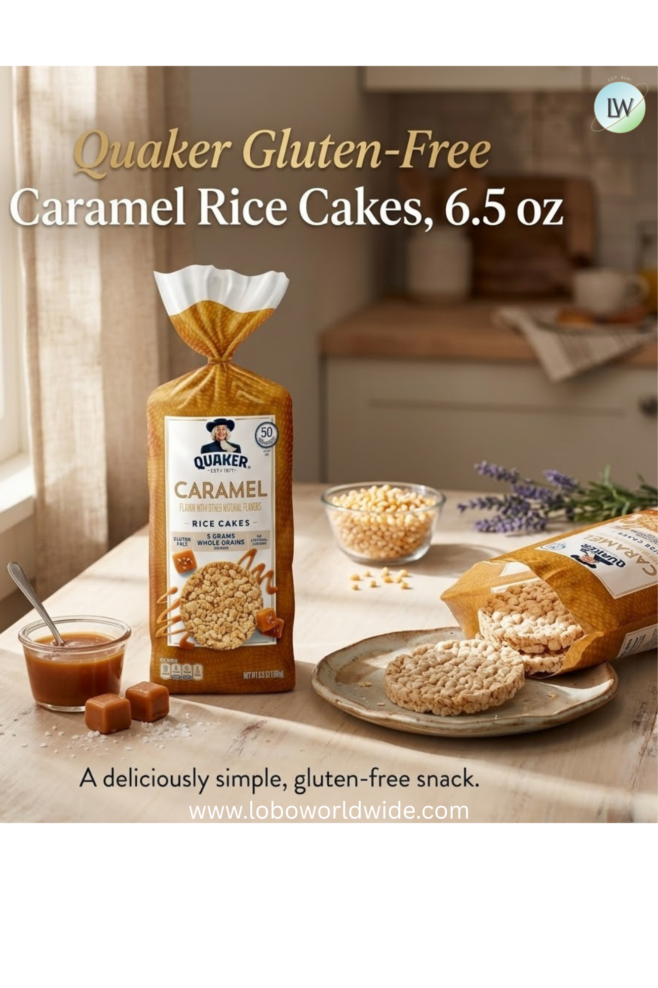 Quaker Rice Cakes, 6.53 Oz.