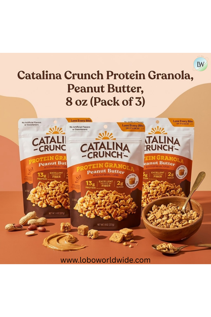 Catalina Crunch Protein Cereal, 8 oz (Pack of 3)