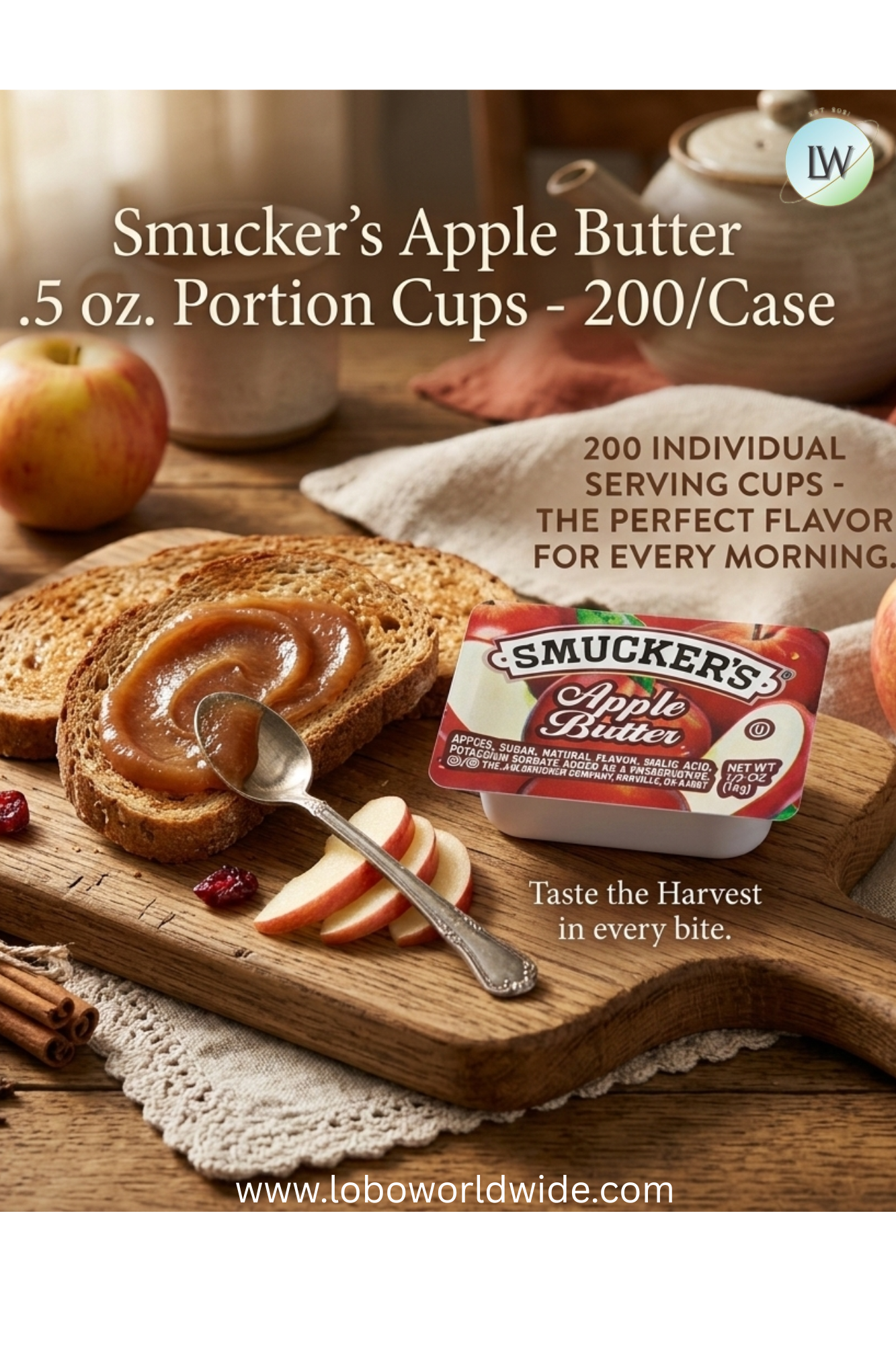 Smucker's Fruit Spreads 0.5 oz. Portion Cups - 200/Case