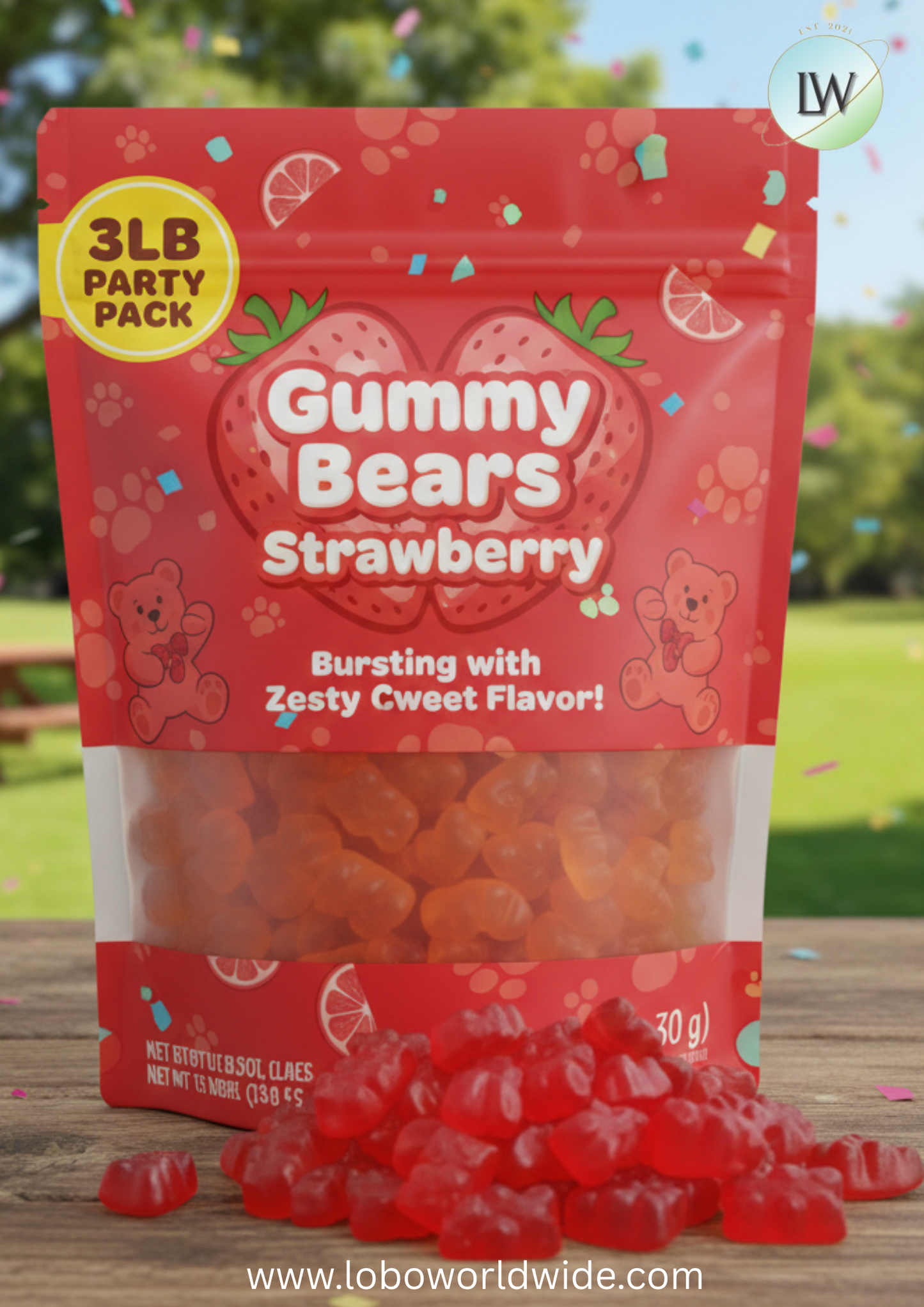 Gummy Bears Strawberry