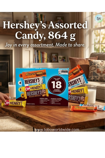 Hershey's Assorted Candy, 864 g