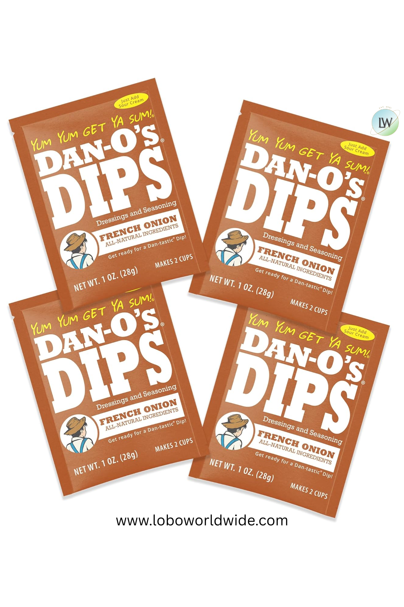 Dan-O’s Dips Pack (4 Pack)