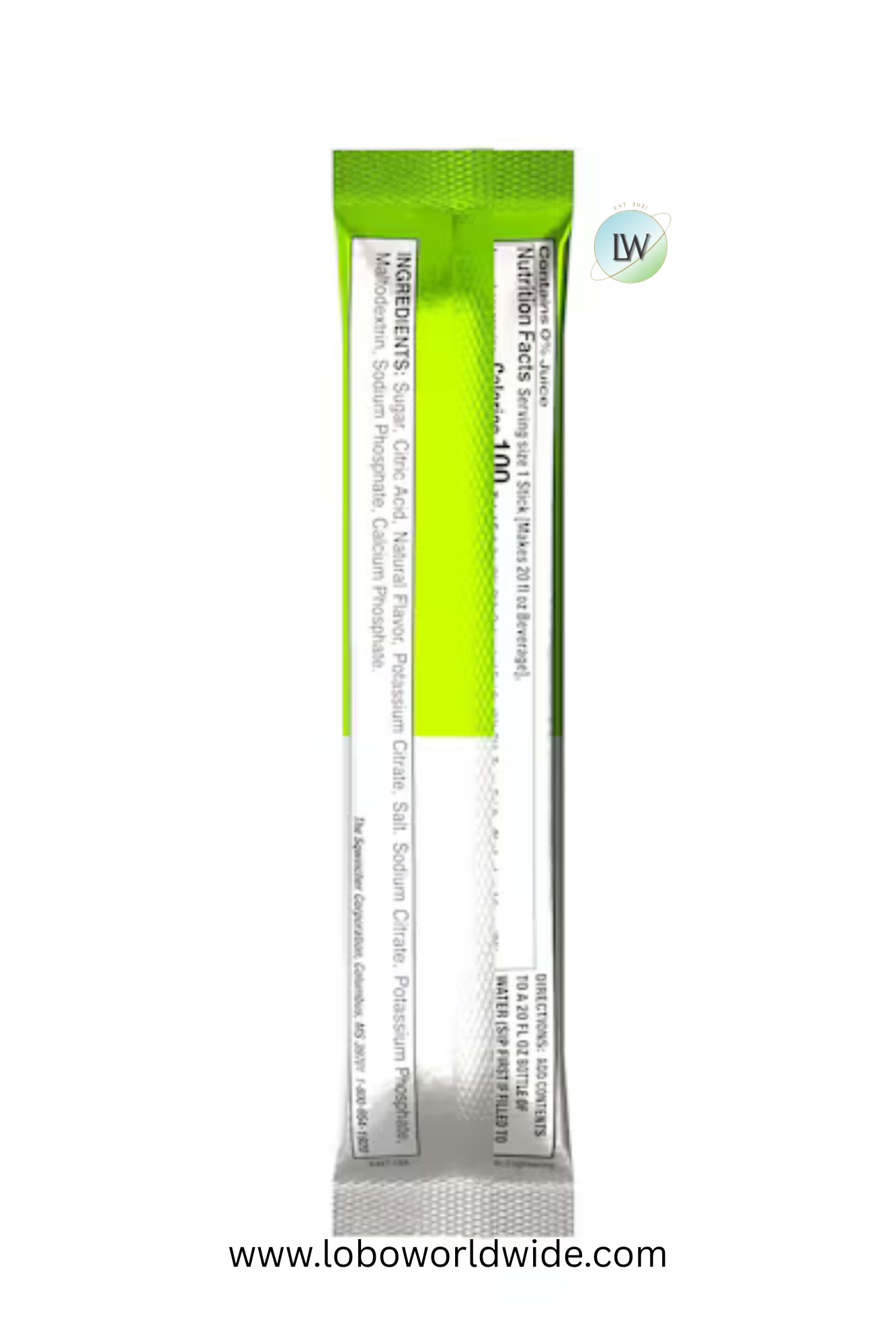 Sqwincher20ozEverLyteStikLemonLime, PK100