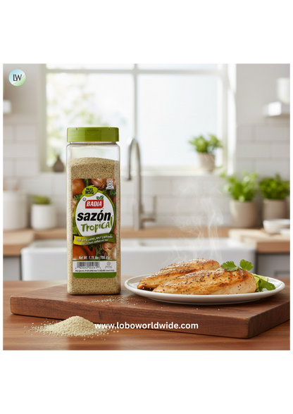 Badia Sazon Tropical Seasoning, 28 oz.