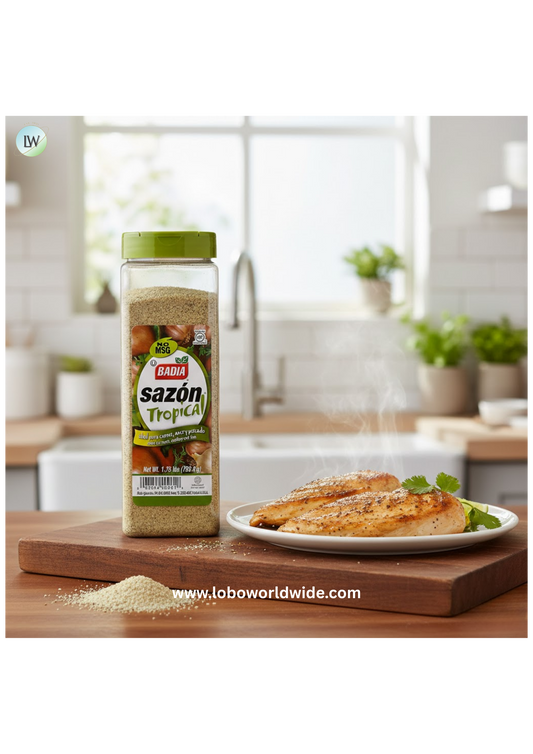 Badia Sazon Tropical Seasoning, 28 oz.