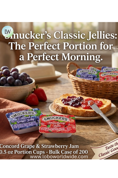 Smucker's Fruit Spreads 0.5 oz. Portion Cups - 200/Case