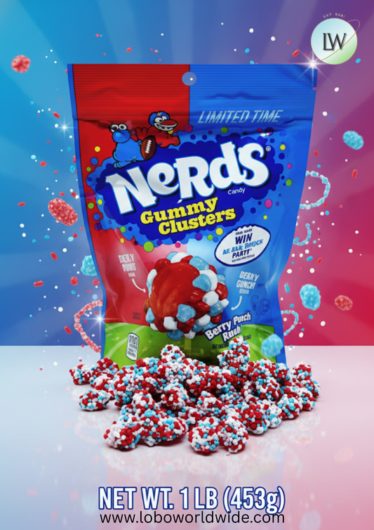Nerds Gummy Clusters Berry Punch(Various Sizes)