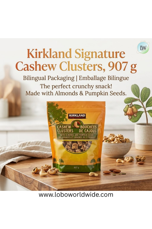 Kirkland Signature Cashew Clusters, 907 g
