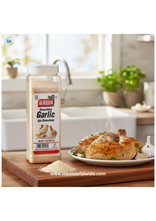 Badia Granulated Garlic Seasoning, 24 oz.