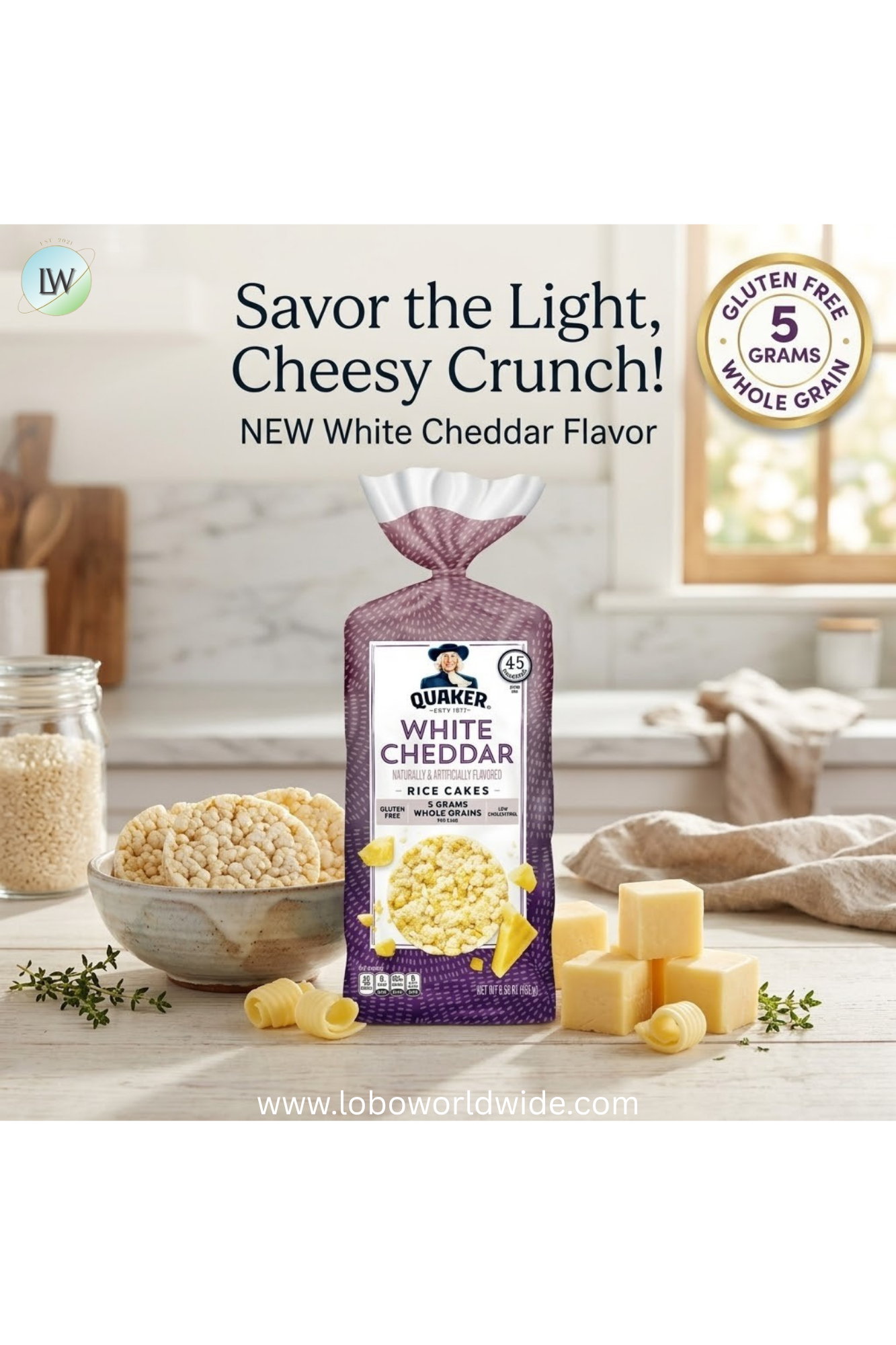 Quaker Rice Cakes, 6.53 Oz.