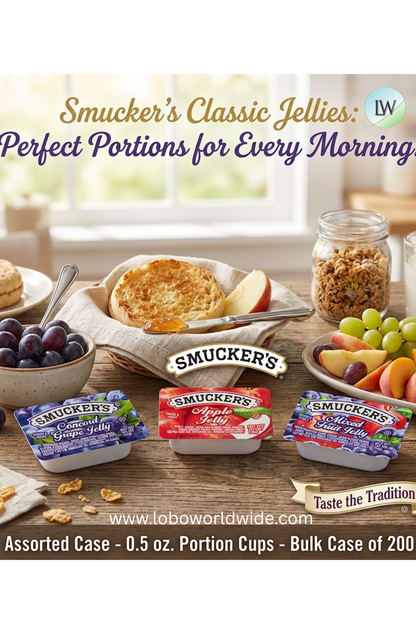 Smucker's Fruit Spreads 0.5 oz. Portion Cups - 200/Case