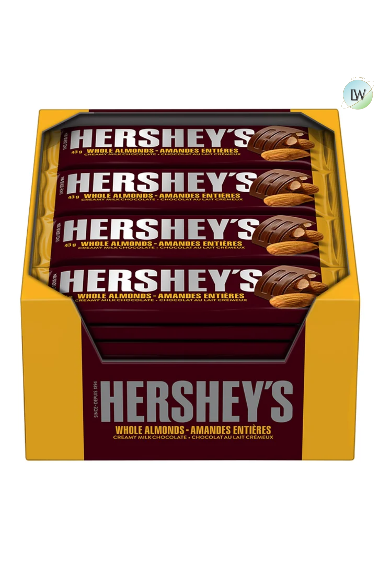 Hershey’s Chocolate Bars, 36ct.