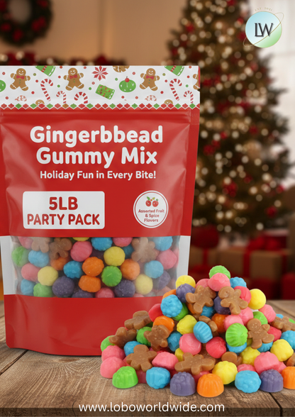 Gingerbread Gummy Mix(Various Sizes)