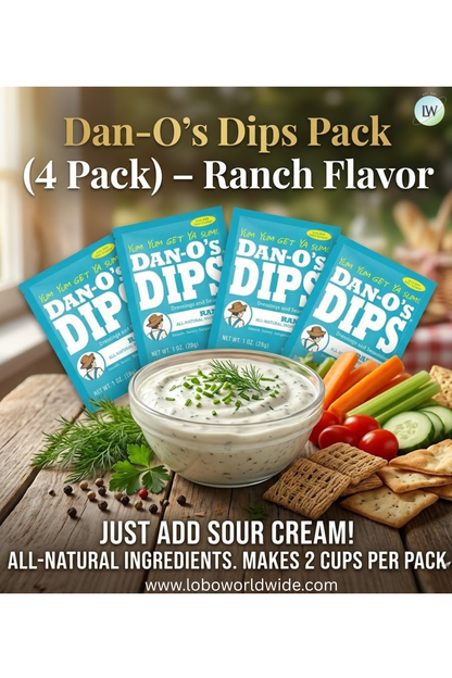 Dan-O’s Dips Pack (4 Pack)