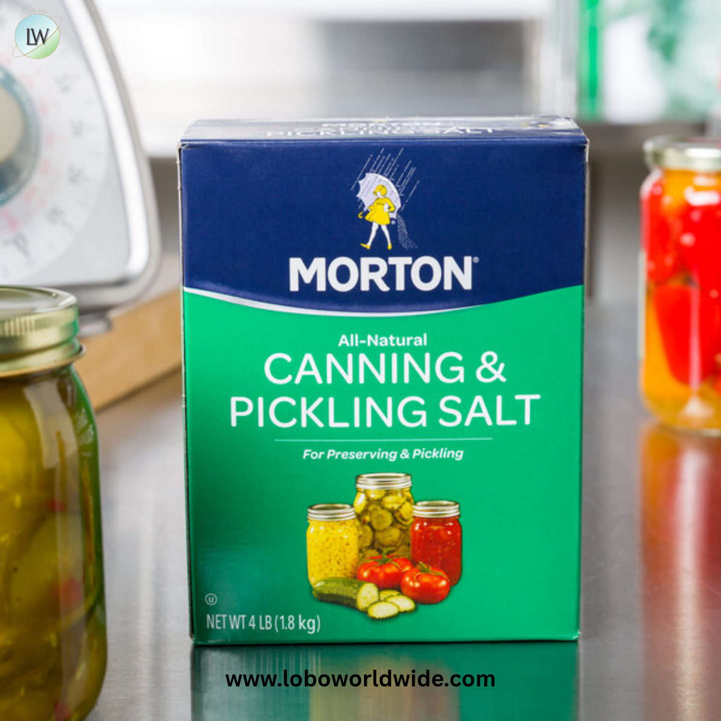 Morton 4 lb. Canning and Pickling Salt
