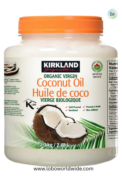 Kirkland Signature Organic Virgin Coconut Oil, 2.3 kg