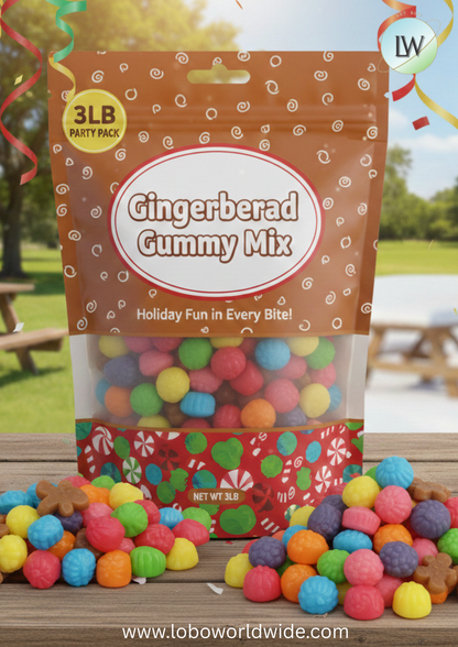 Gingerbread Gummy Mix(Various Sizes)