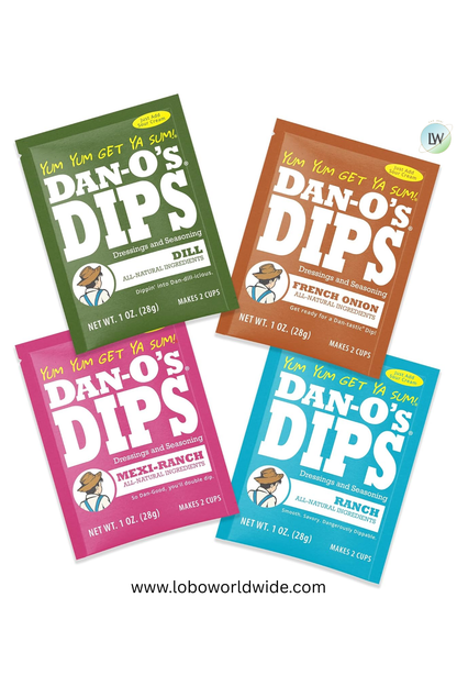 Dan-O’s Dips Pack (4 Pack)