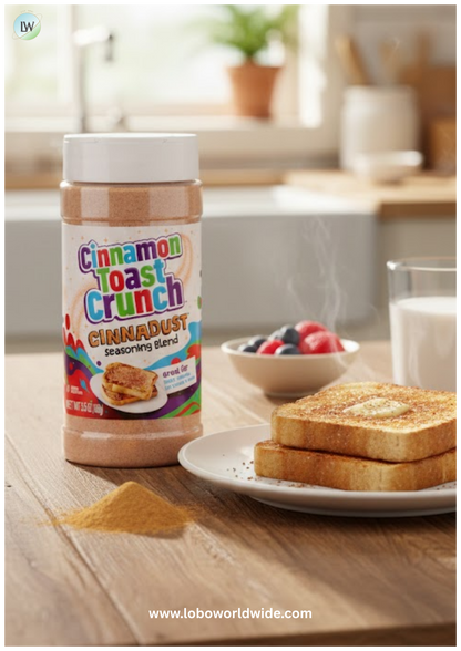 Cinnamon Toast Crunch Cinnadust Seasoning, 3.5 Ounce