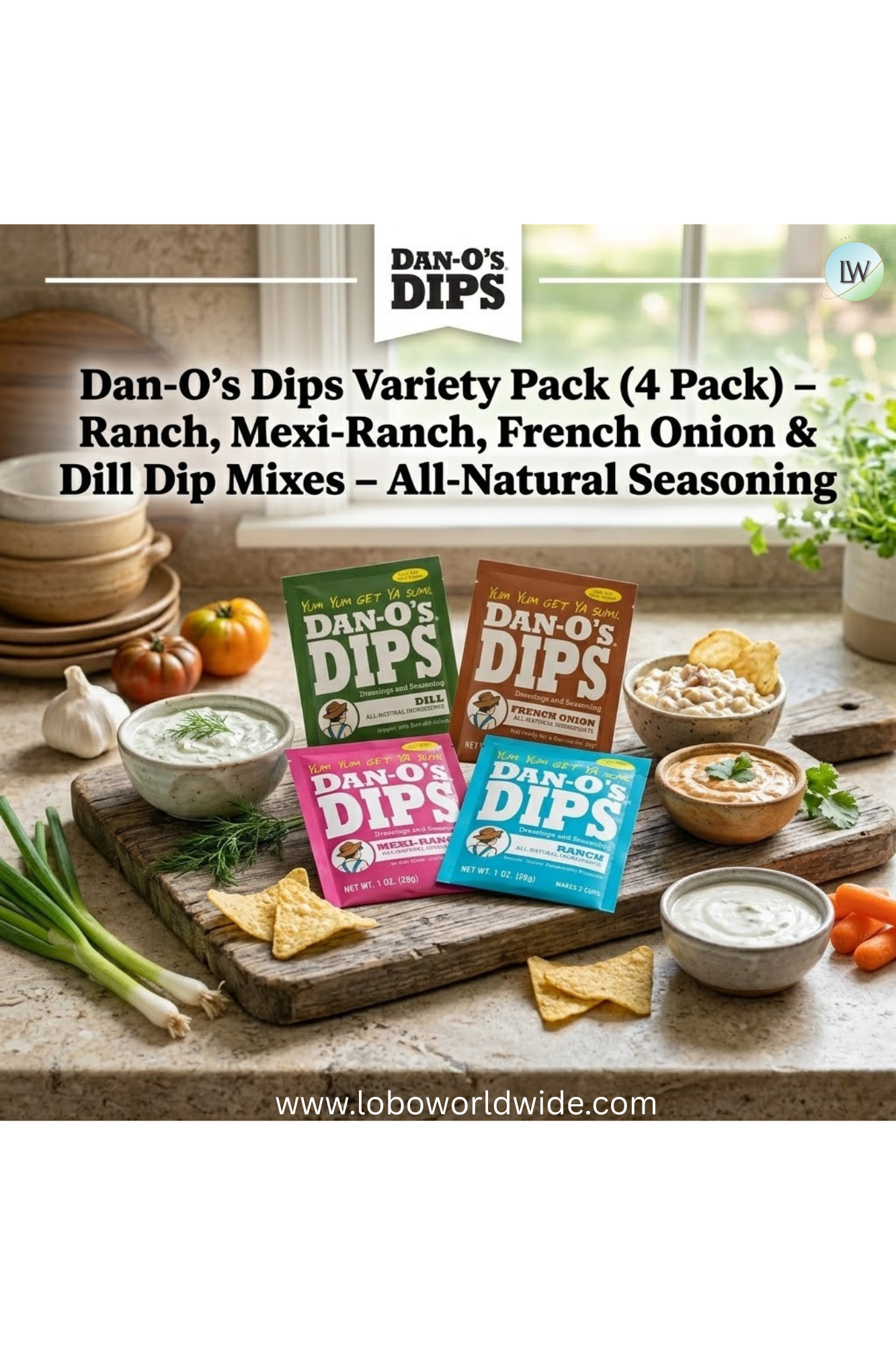 Dan-O’s Dips Pack (4 Pack)