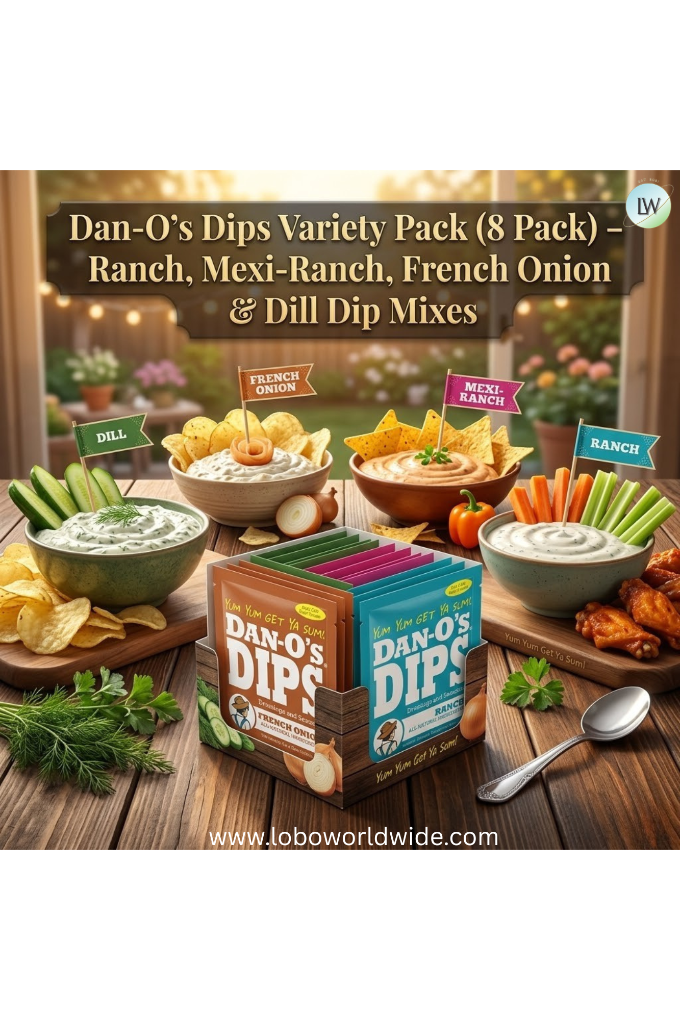 Dan-O’s Dips Pack (4 Pack)