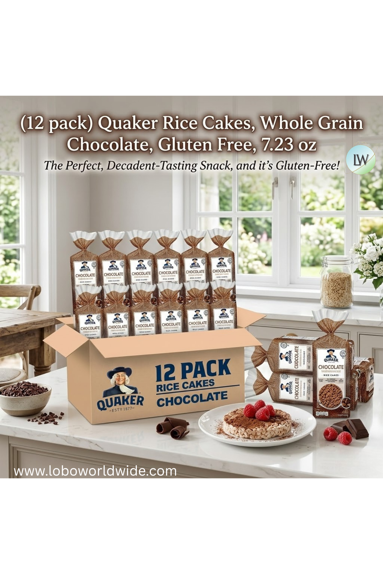 Quaker Rice Cakes, 6.53 Oz.