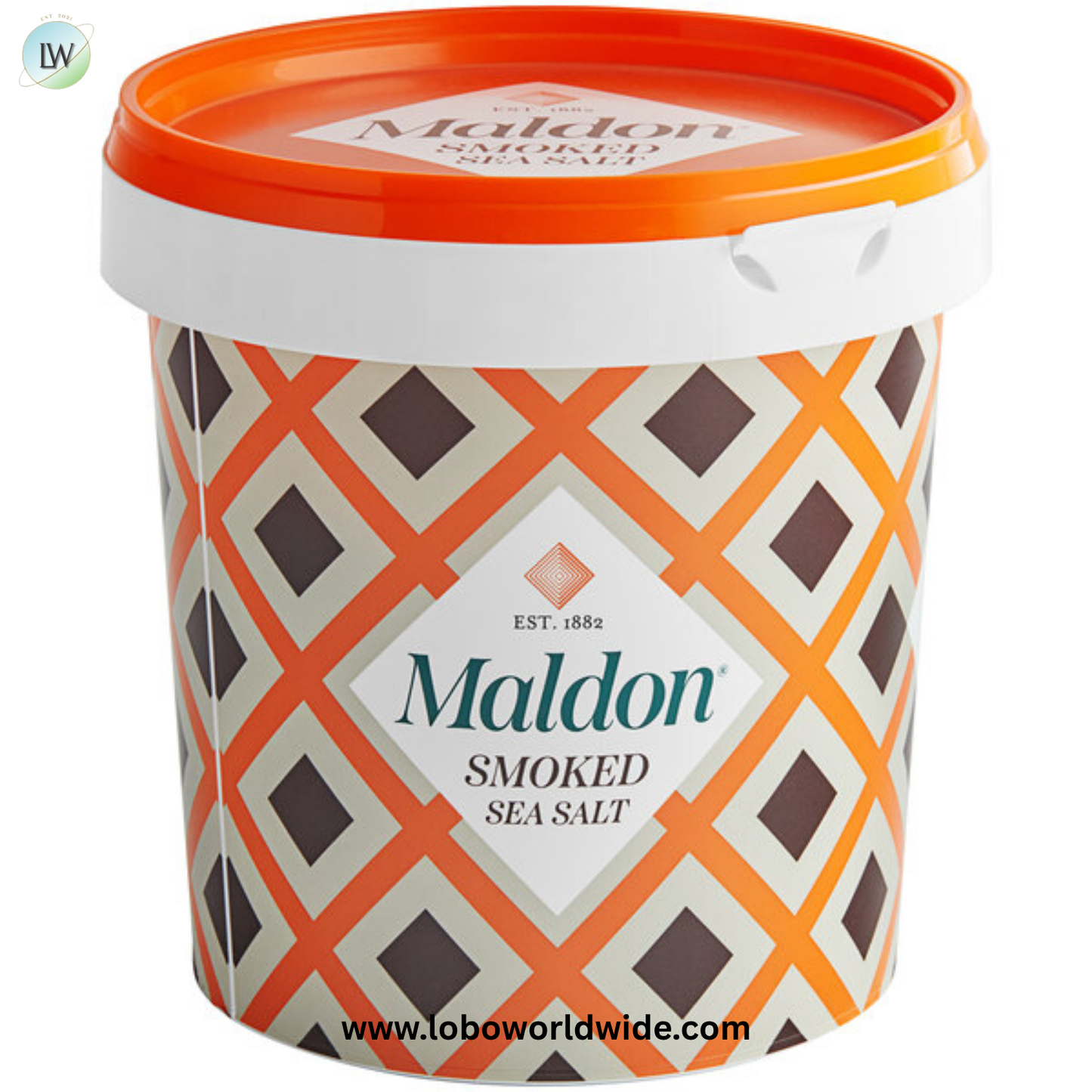 Maldon Smoked Sea Salt Bucket 1.1 lb.