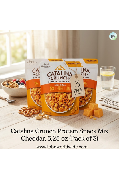 Catalina Crunch Protein Snack Mix Cheddar, 5.25 oz