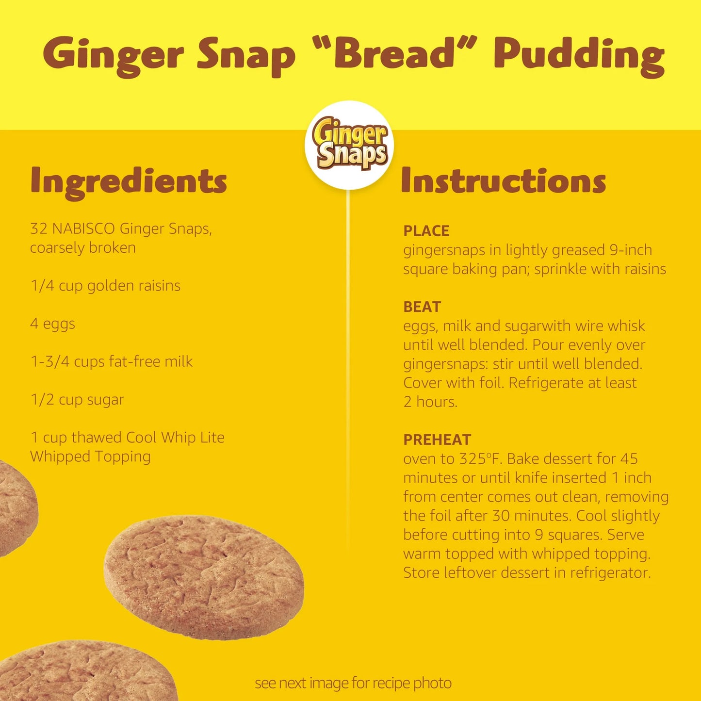 (3 pack) Ginger Snaps Cookies, Ginger Cookies, 16 oz