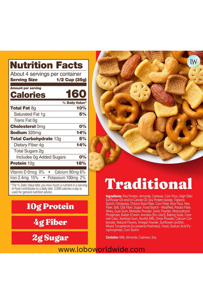 Catalina Crunch Protein Snack Mix Traditional, 5.25 oz