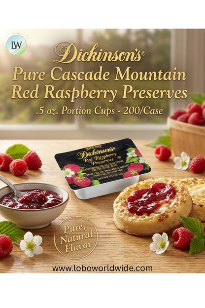 Dickinson's 0.5 oz. Fruit Spread Portion Cups - 200/case