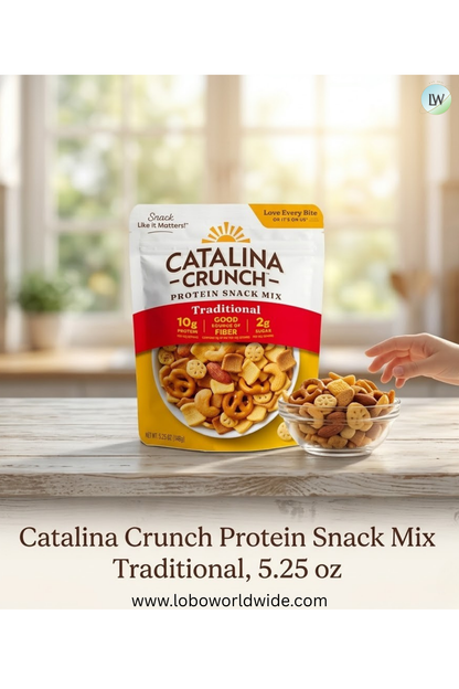 Catalina Crunch Protein Snack Mix Traditional, 5.25 oz