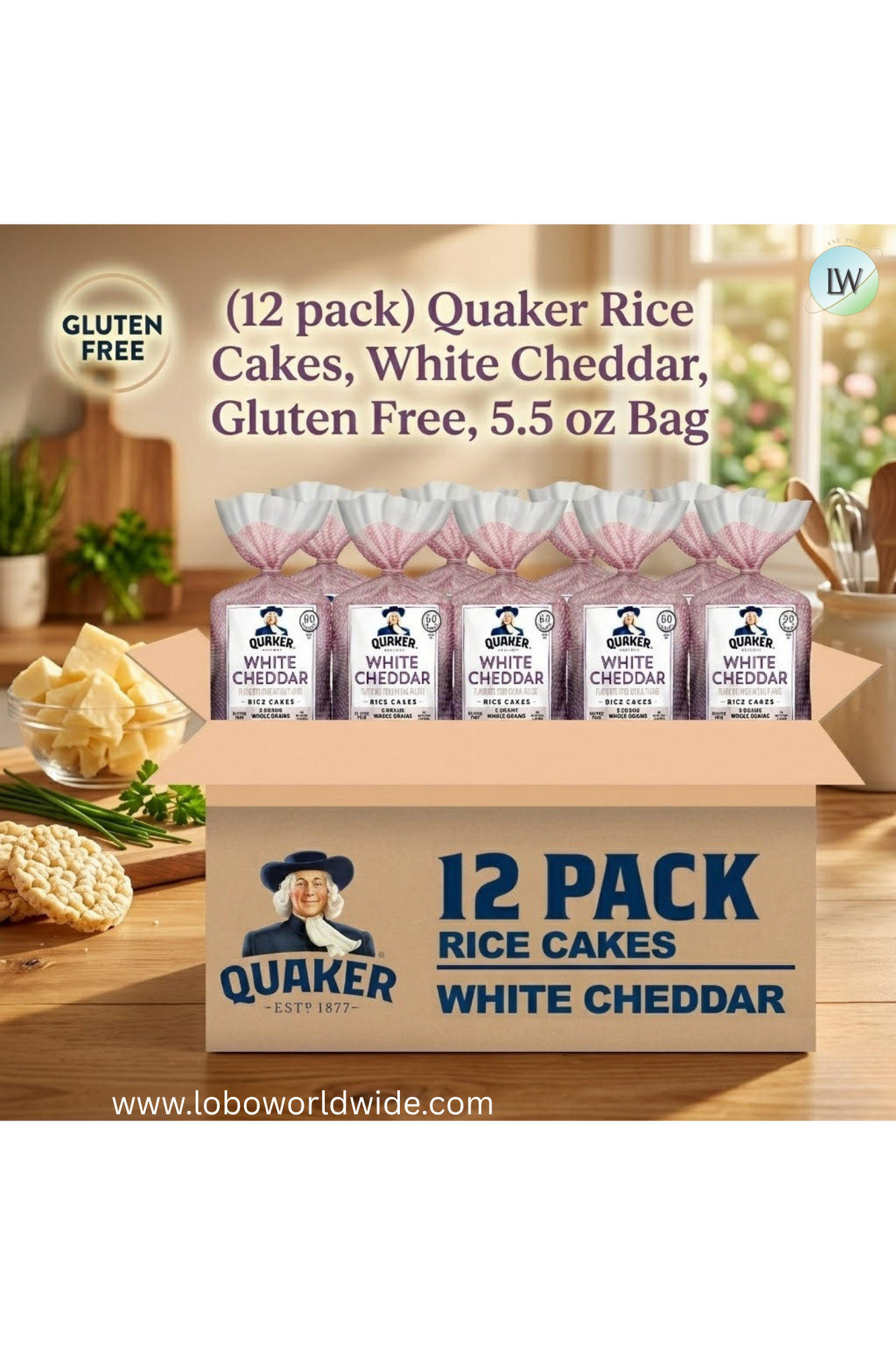 Quaker Rice Cakes, 6.53 Oz.