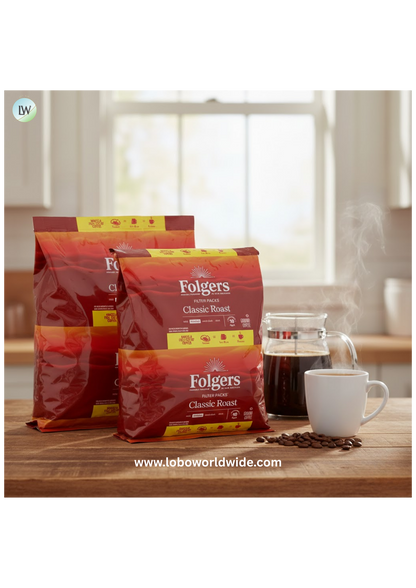Folgers Classic Roast & Decaf coffee