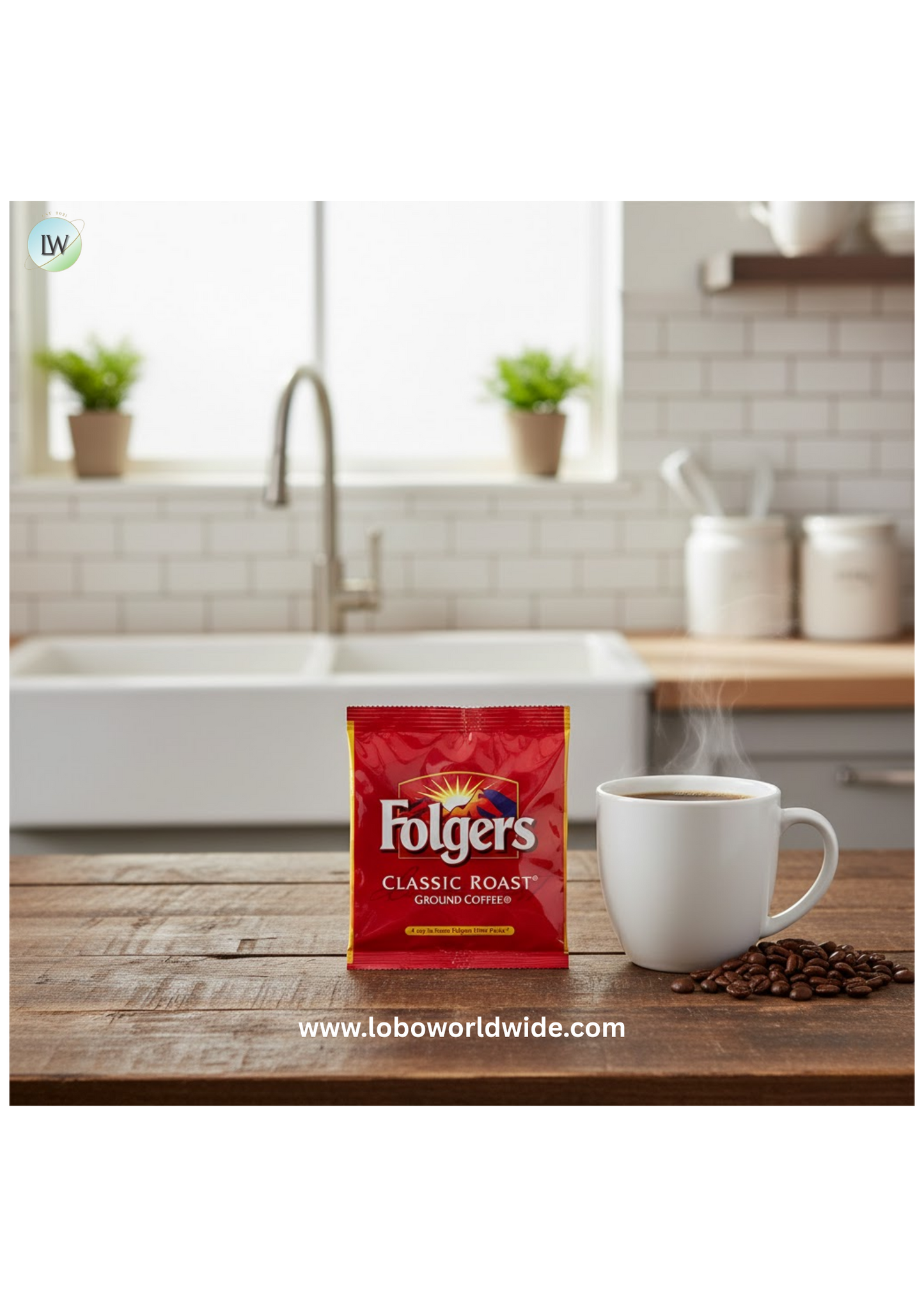 Folgers Classic Roast & Decaf coffee