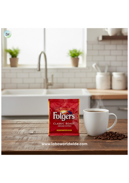 Folgers Classic Roast & Decaf coffee