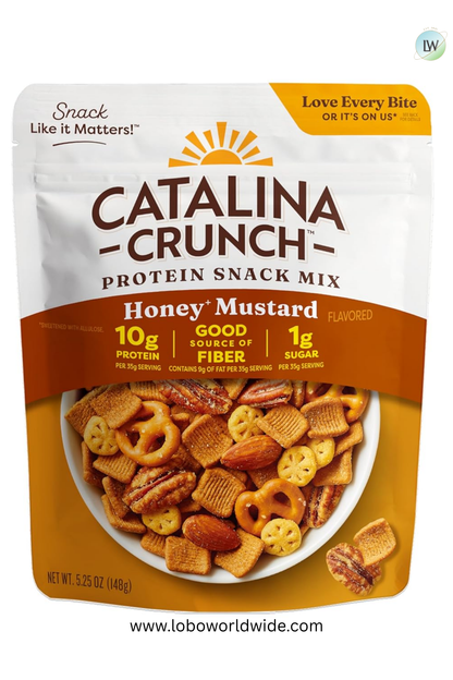 Catalina Crunch Protein Snack Mix Honey Mustard, 5.25 oz