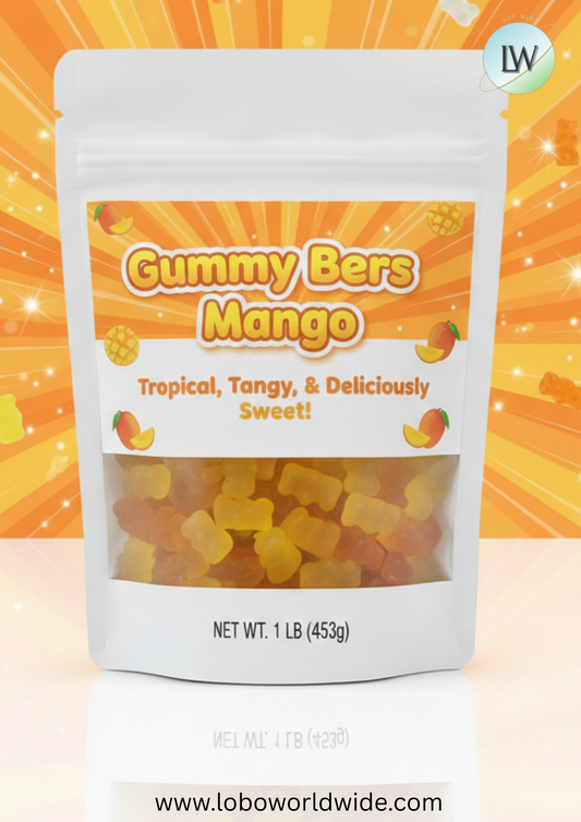 Gummy Bears Mango(Various Sizes)