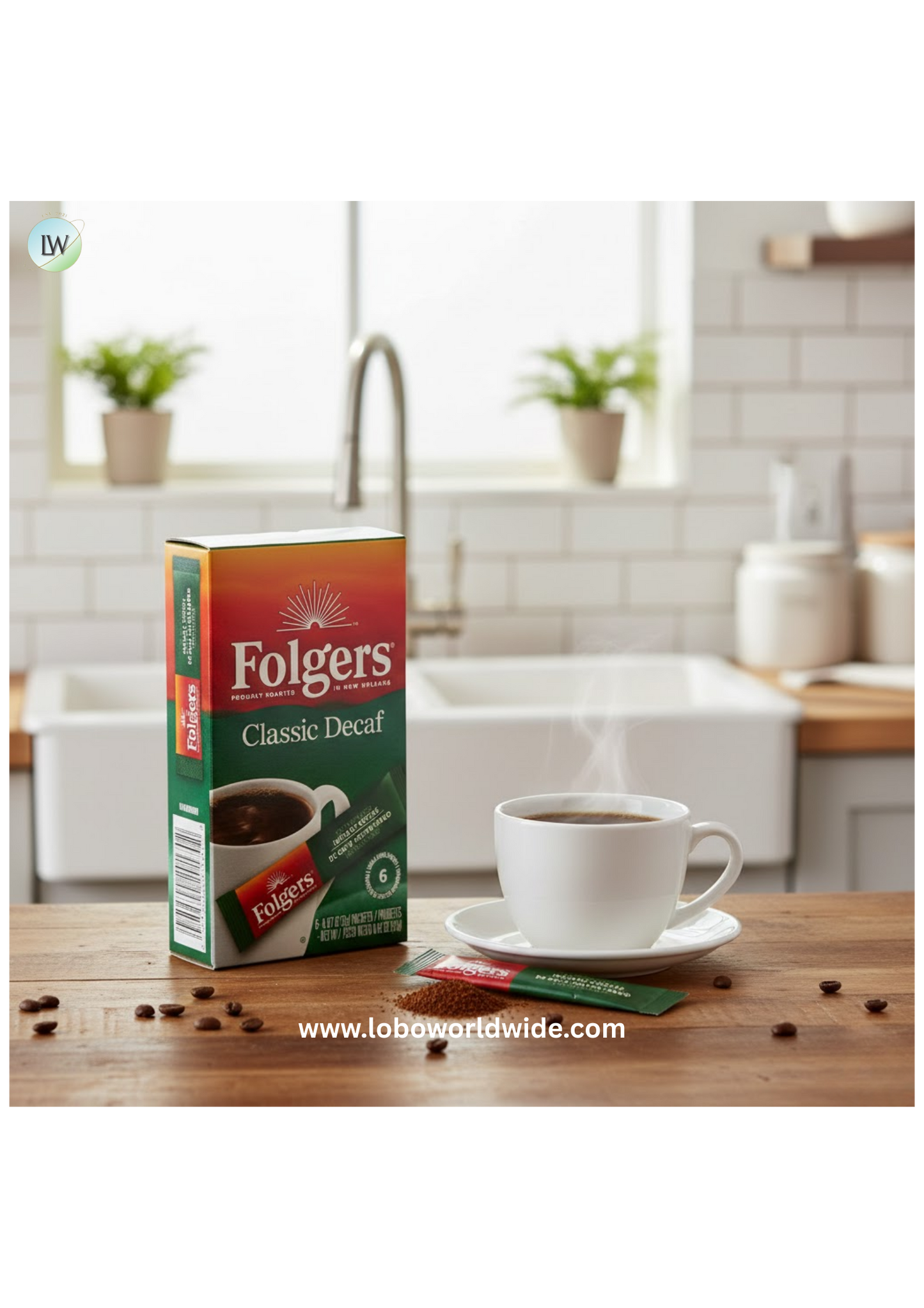 Folgers Classic Roast & Decaf coffee