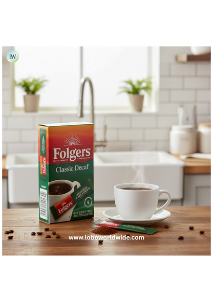 Folgers Classic Roast & Decaf coffee