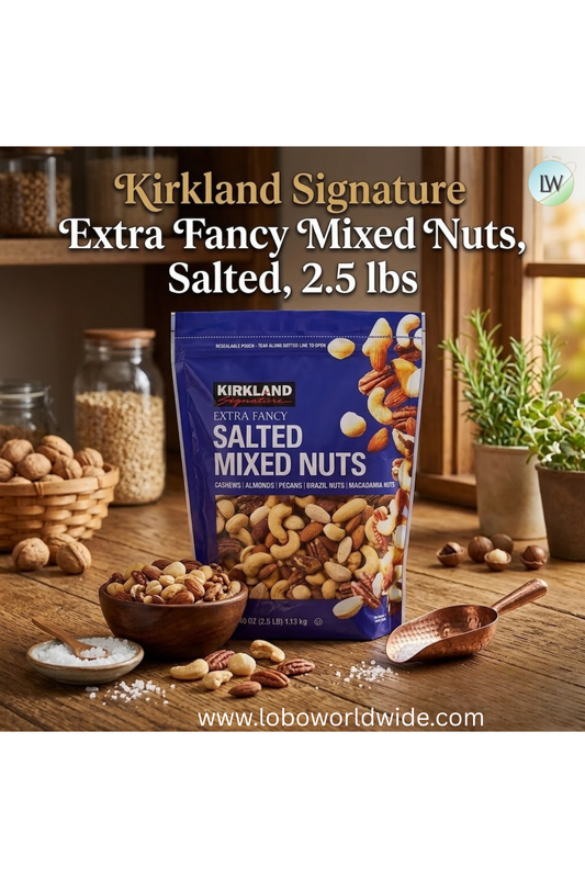 Kirkland Signature Extra Fancy Mixed Nuts, Salted, 2.5 lbs