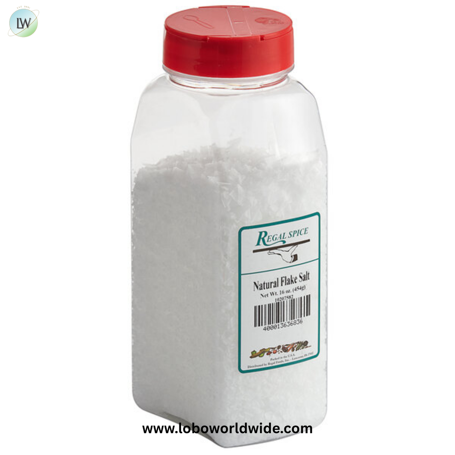 Regal Spanish Natural Sea Salt Flake (various sizes)