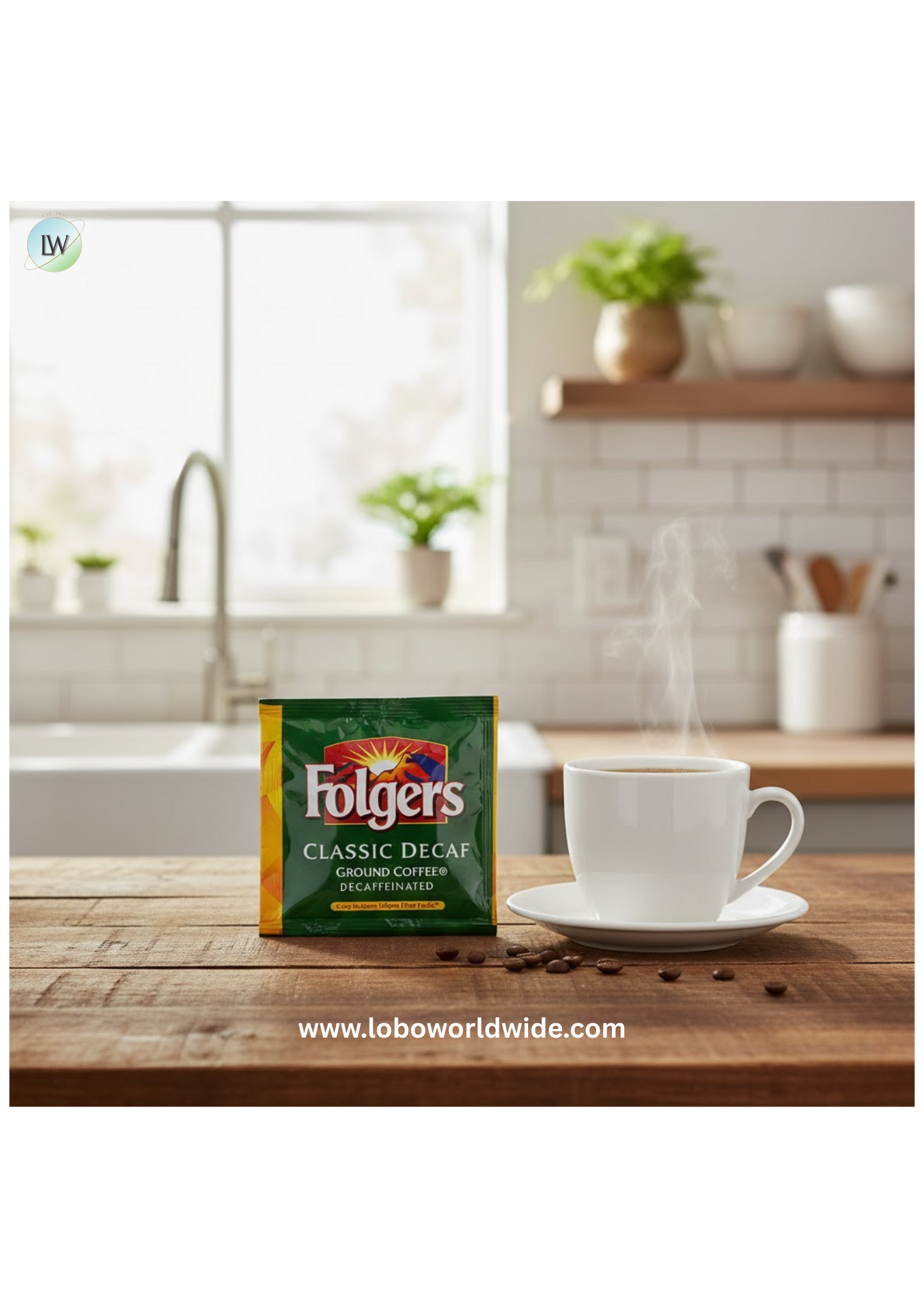 Folgers Classic Roast & Decaf coffee
