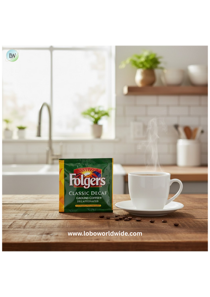 Folgers Classic Roast & Decaf coffee