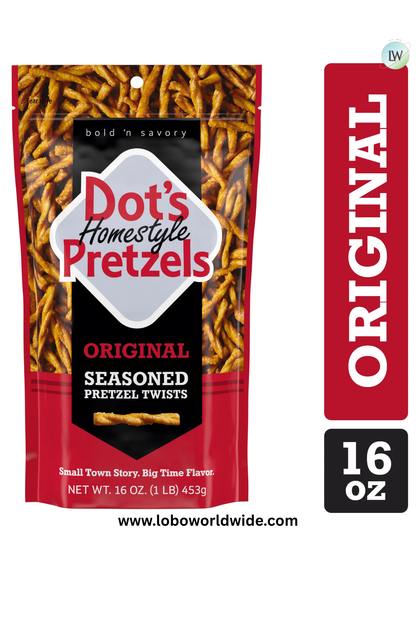 Dot's Homestyle Pretzels, Pretzel Twists Snack, 16 oz.