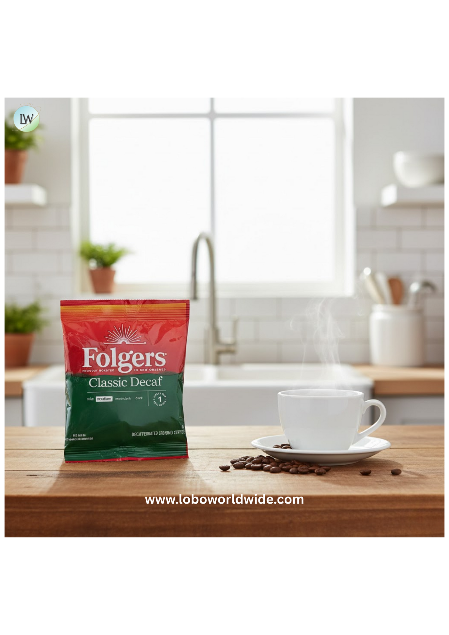 Folgers Classic Roast & Decaf coffee