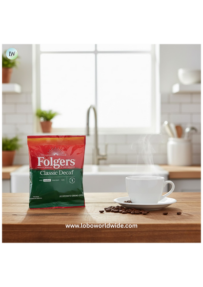 Folgers Classic Roast & Decaf coffee