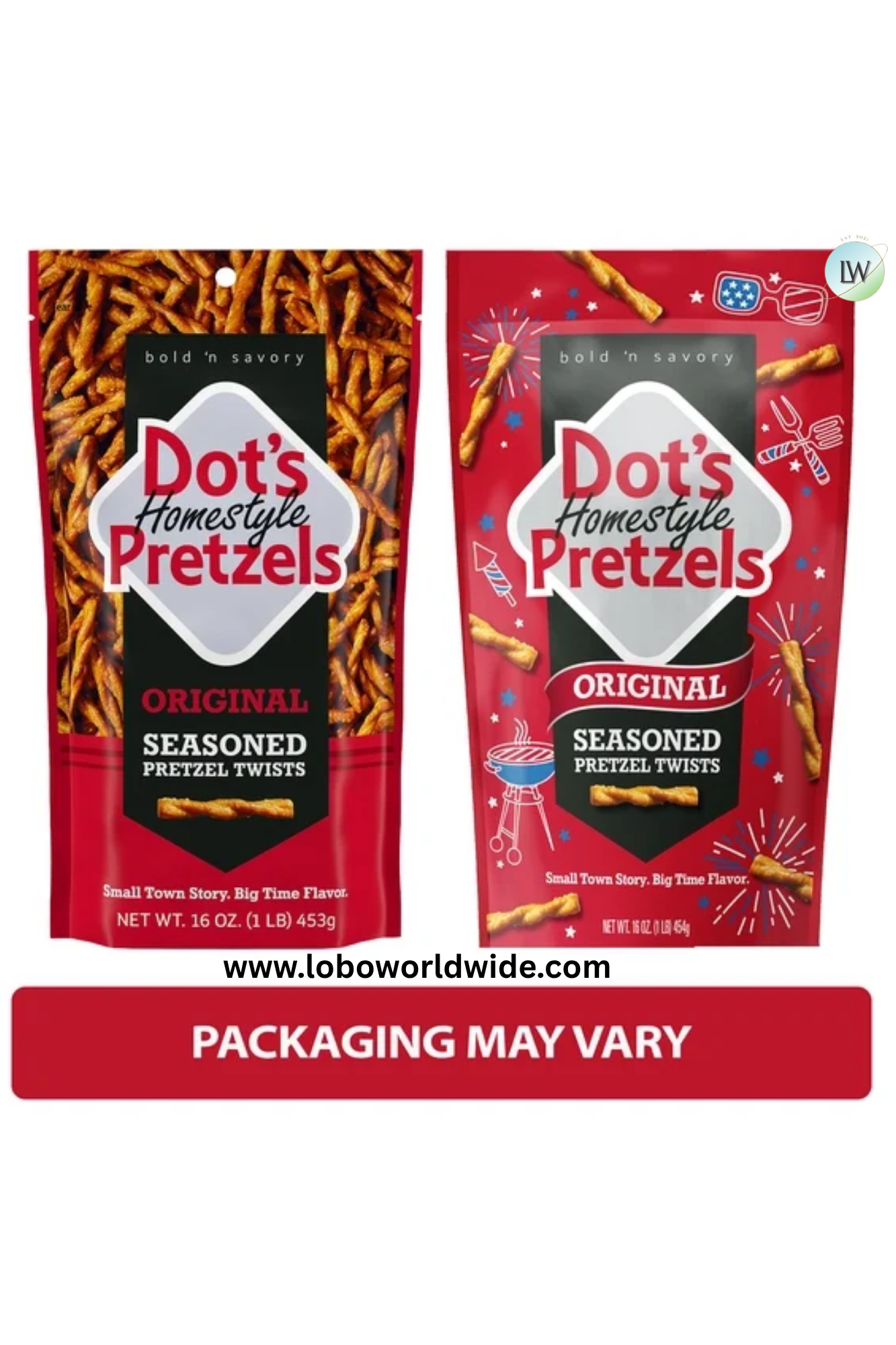 Dot's Homestyle Pretzels, Pretzel Twists Snack, 16 oz.