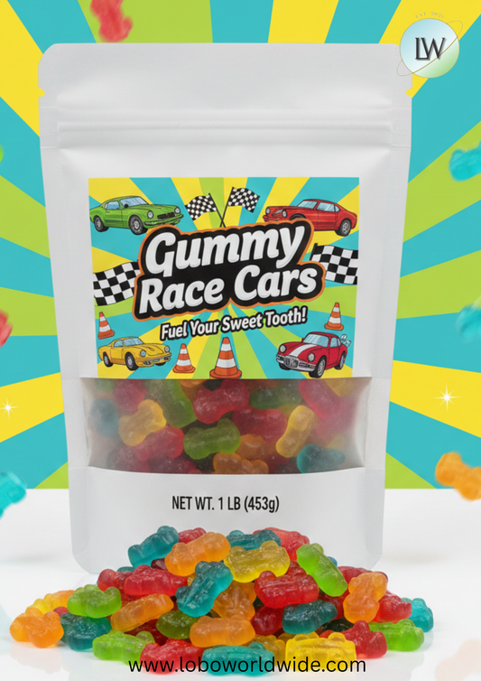 Gummy Race Cars(Various Sizes)