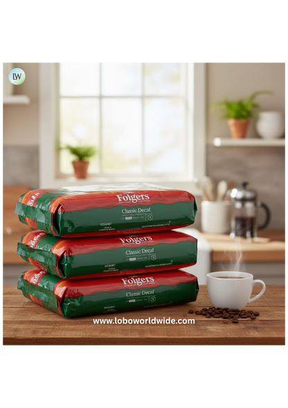 Folgers Classic Roast & Decaf coffee